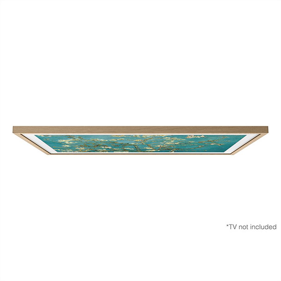 Samsung 75" Hôtel TV Frame, Cadre interchangeable Teak