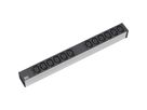 BACHMANN Steckdosenleiste 19" 1HE 12x C13 Buchse, Schutzkontakt-Stecker
