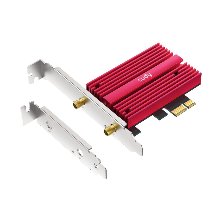 CUDY WE9300S Adaptateur PCI Express BE9300 Wi-Fi 7