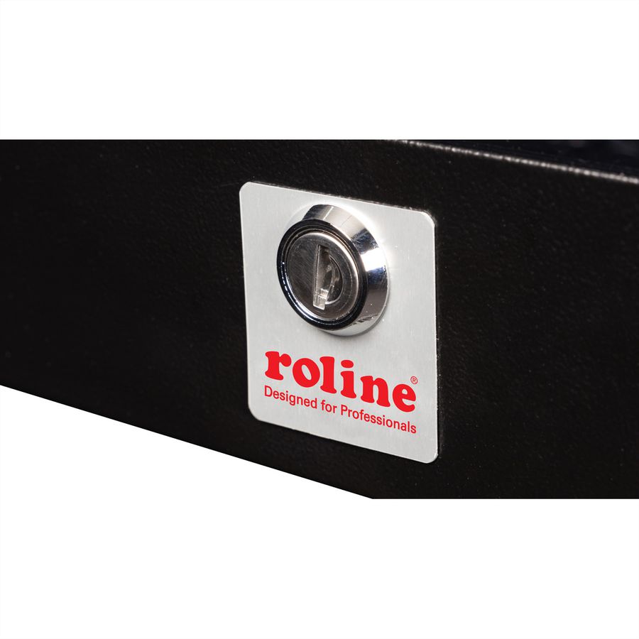 ROLINE 19-Zoll Wandgehäuse Basic 5 HE, kurz schwarz
