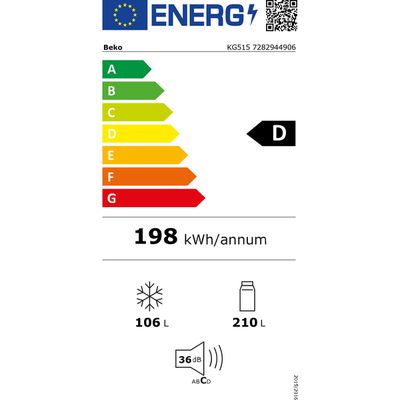 Étiquette énergétique 04.07.0167