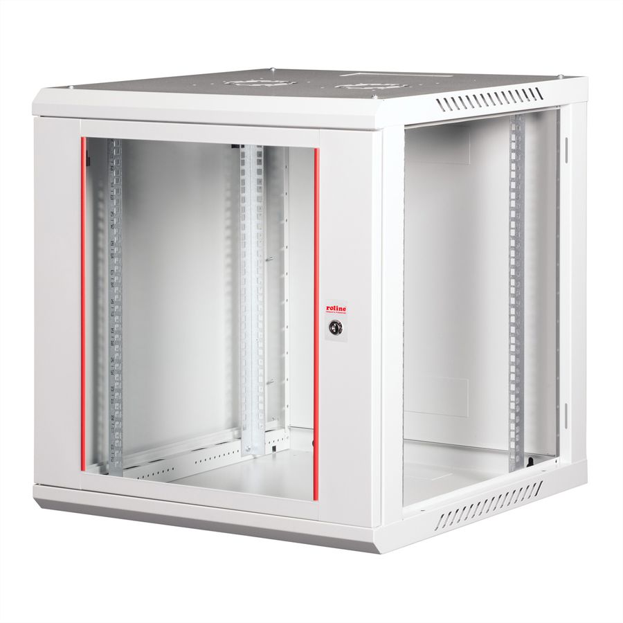 ROLINE 19-Zoll Wandgehäuse Basic Plus 12HE, 600x600 BxT grau