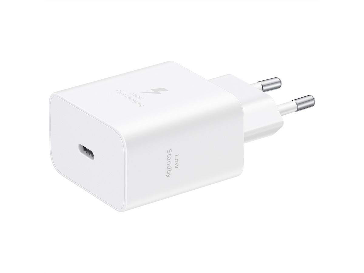 Samsung Power Adapter 45W USB-C, PowerDelivery, blanc