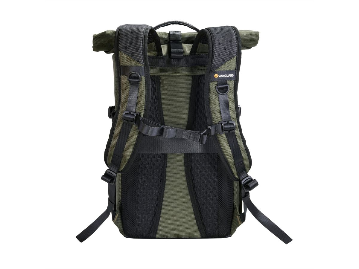 Vanguard VEO SELECT 43RBGR Fotorucksack, mit Rolltop grün, 12 Liter
