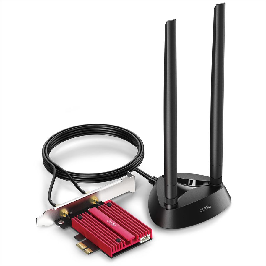 CUDY WE4000 AX5400 WiFi 6E, PCI Express