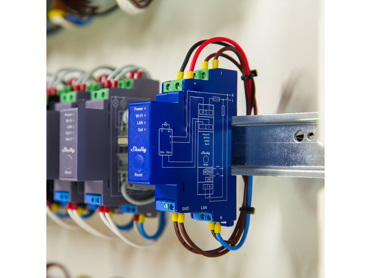 Shelly DimmaktorPro Dimmer 0/1-10V PM