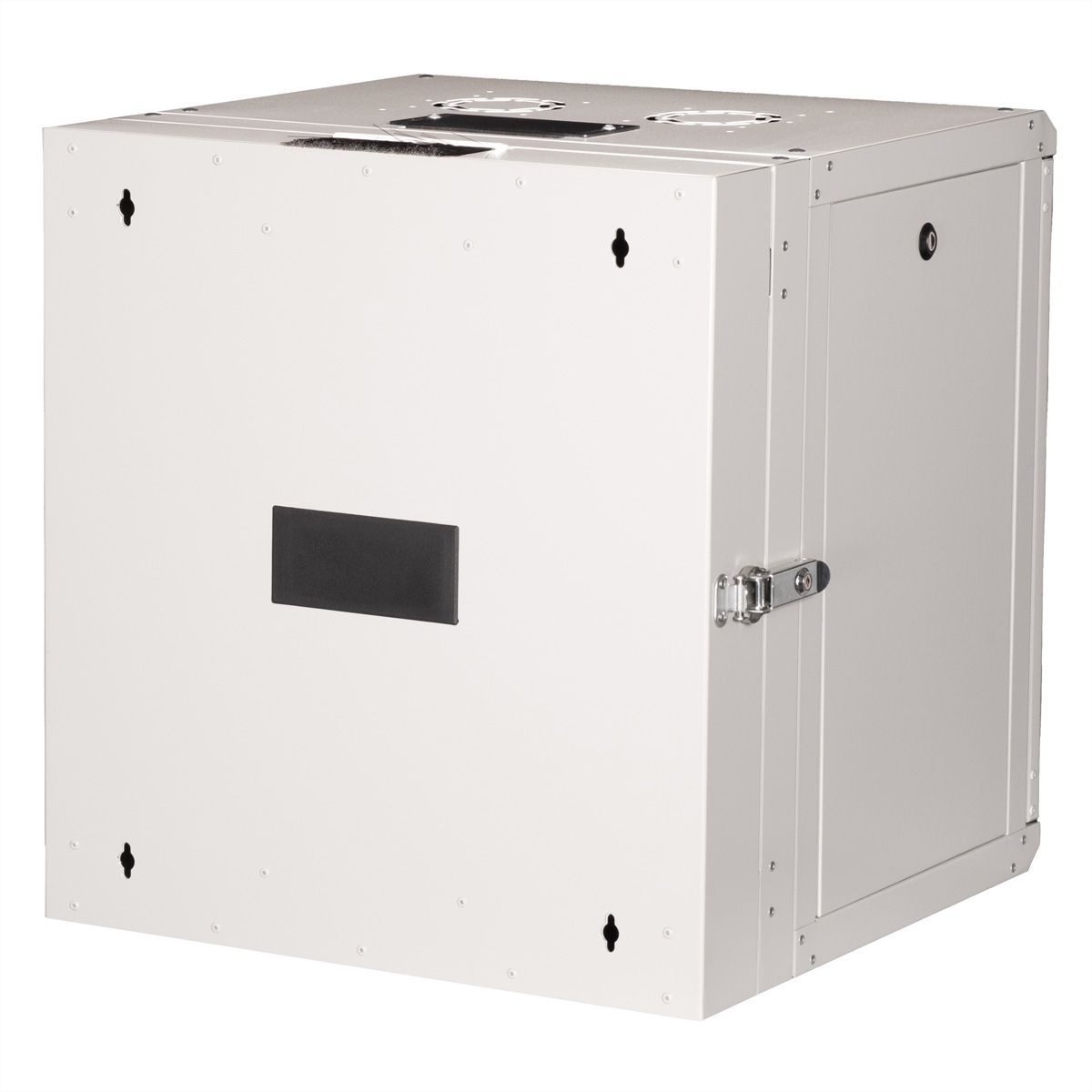 ROLINE 19-Zoll Wandgehäuse Pro 12 HE, 600x600 BxT zweiteilig schwenkbar grau