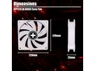 Xilence XPF120.W.ARGB 120mm PWM Ventilateur de boîtier, ARGB LED