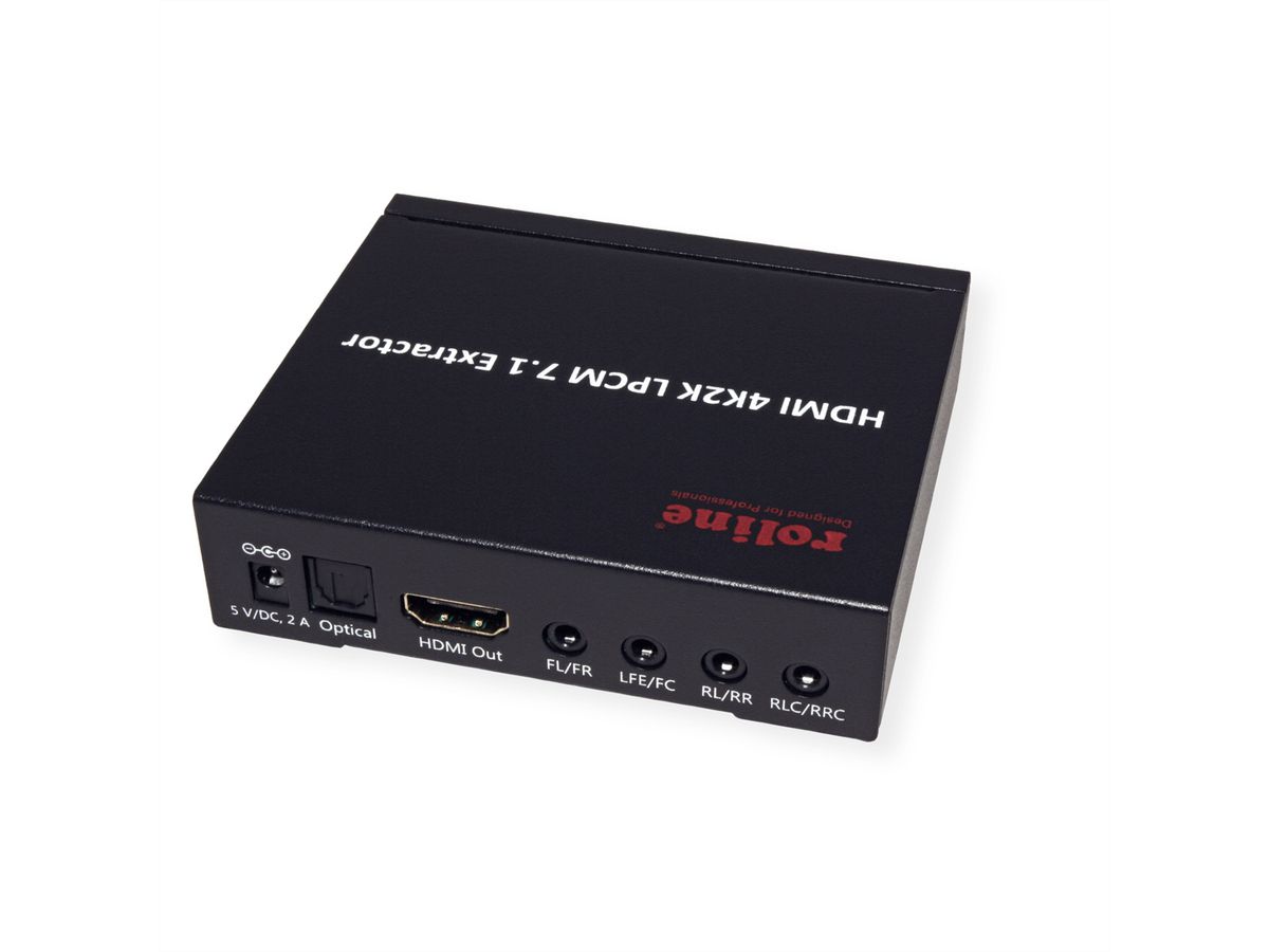 ROLINE HDMI 4K Audio Extraktor LPCM 7.1