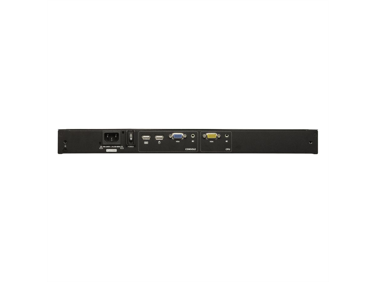 ATEN CL3100NX Konsole USB VGA, DE-Layout