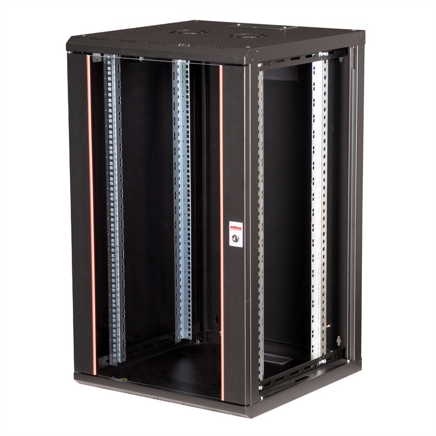 ROLINE 19-Zoll Wandgehäuse Pro 20 HE, 600x600 BxT schwarz