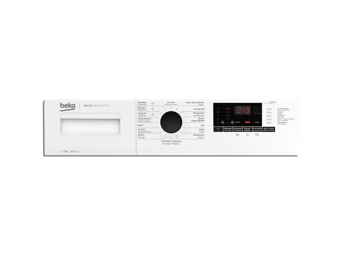 **DEMO** Beko Waschmaschine WM205, 7kg, A