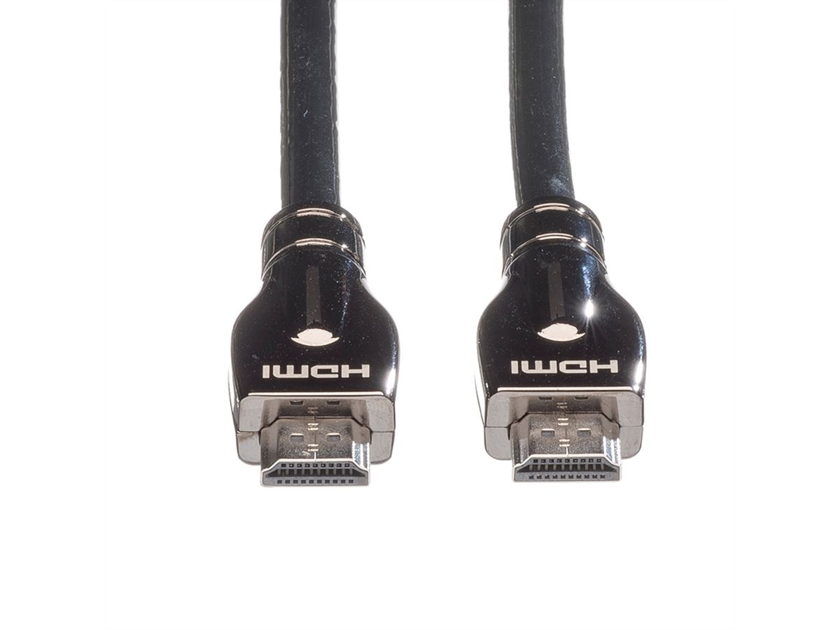 ROLINE Câble HDMI Ultra HD avec Ethernet, 4K, M/M, noir, 20 m