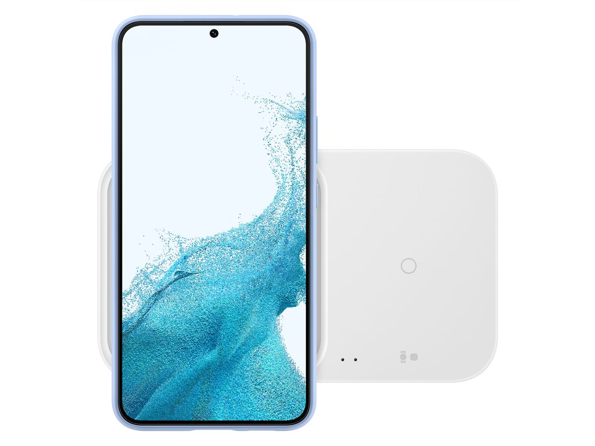 Samsung Wireless Charger Duo, weiss, weiß