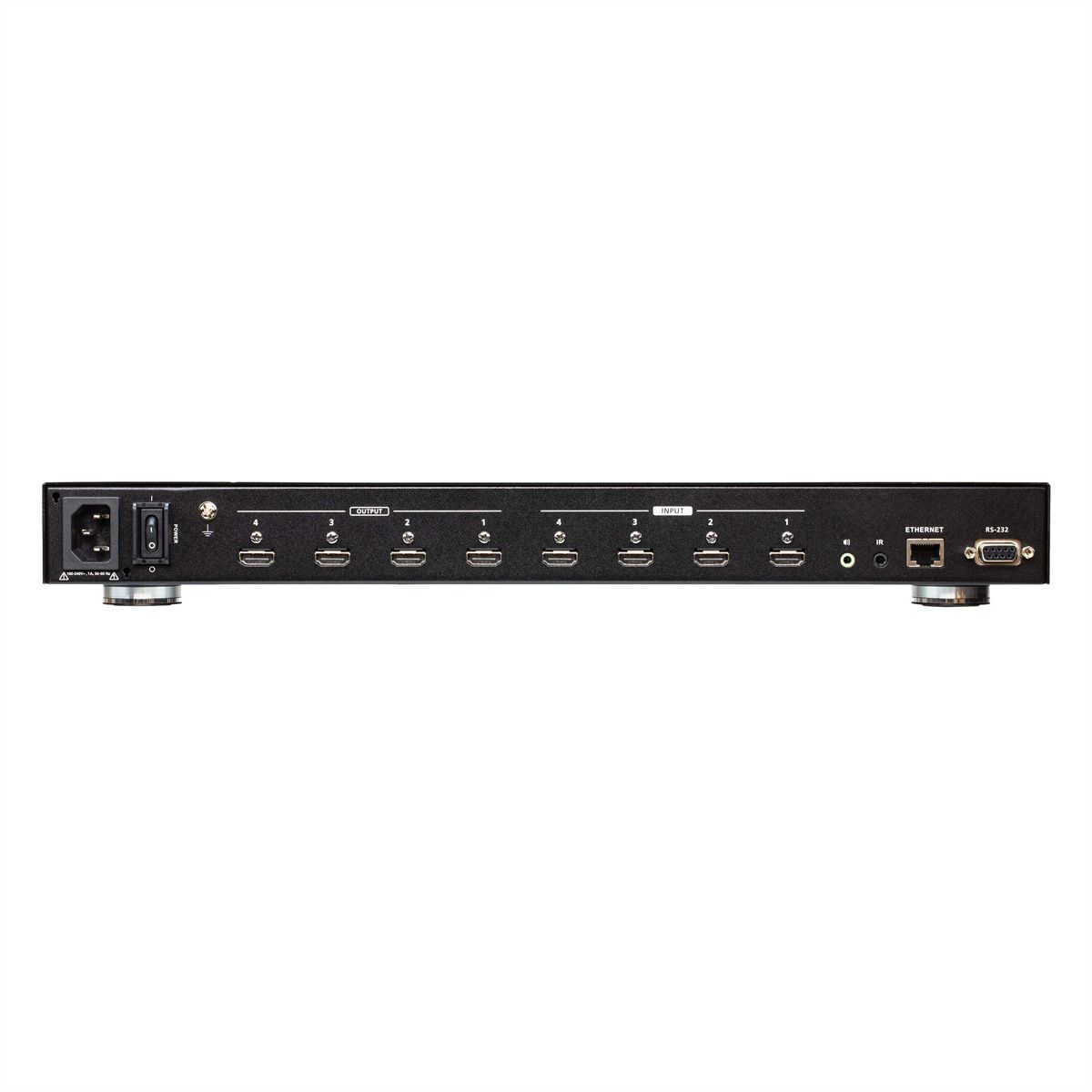 ATEN VM6404HB Commutateur matriciel HDMI True 4K 4 x 4 avec ajusteur
