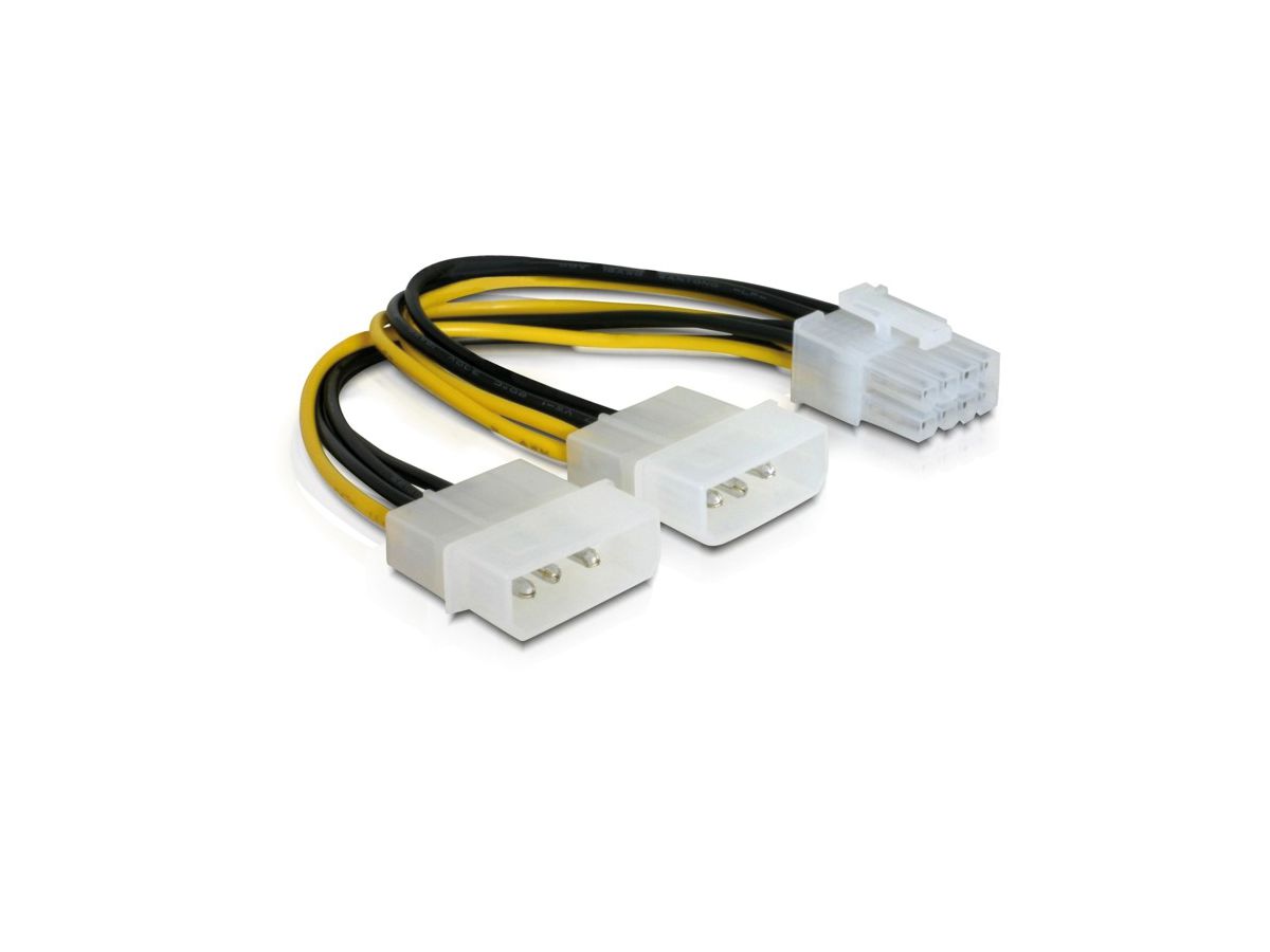 Y-Adapterkabel Stromversorgung 8pin PCI Express VGA