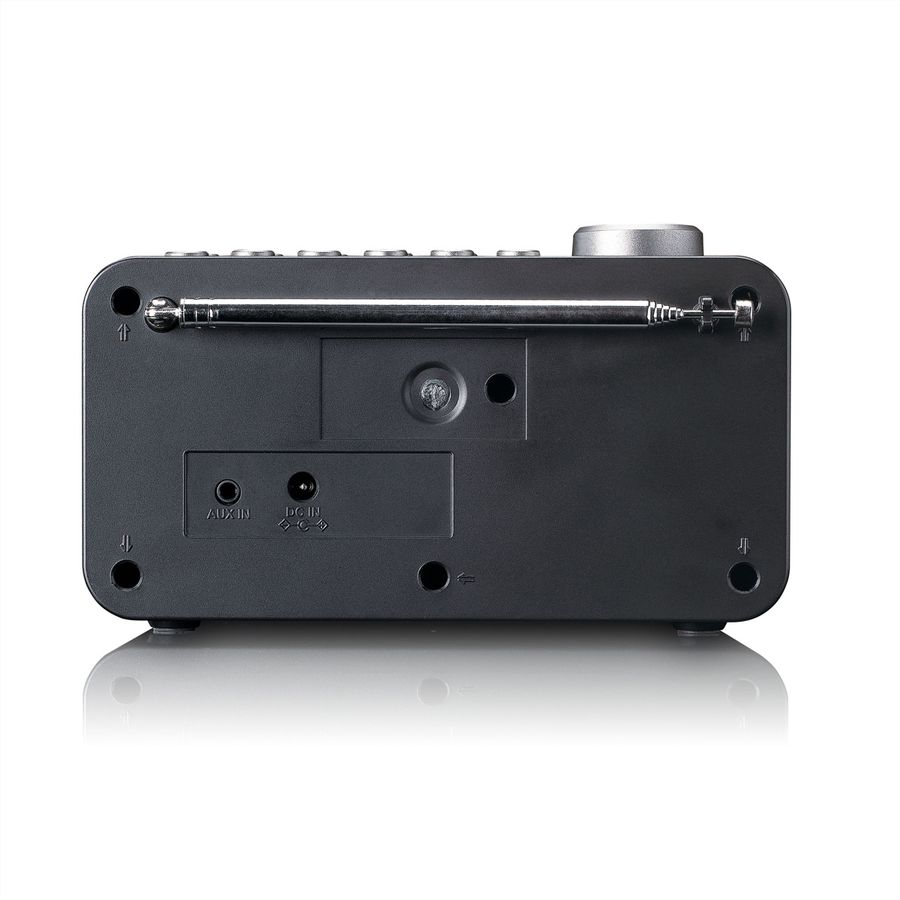 Lenco CR-625BK - Radio-réveil DAB+/ FM, BT, noir