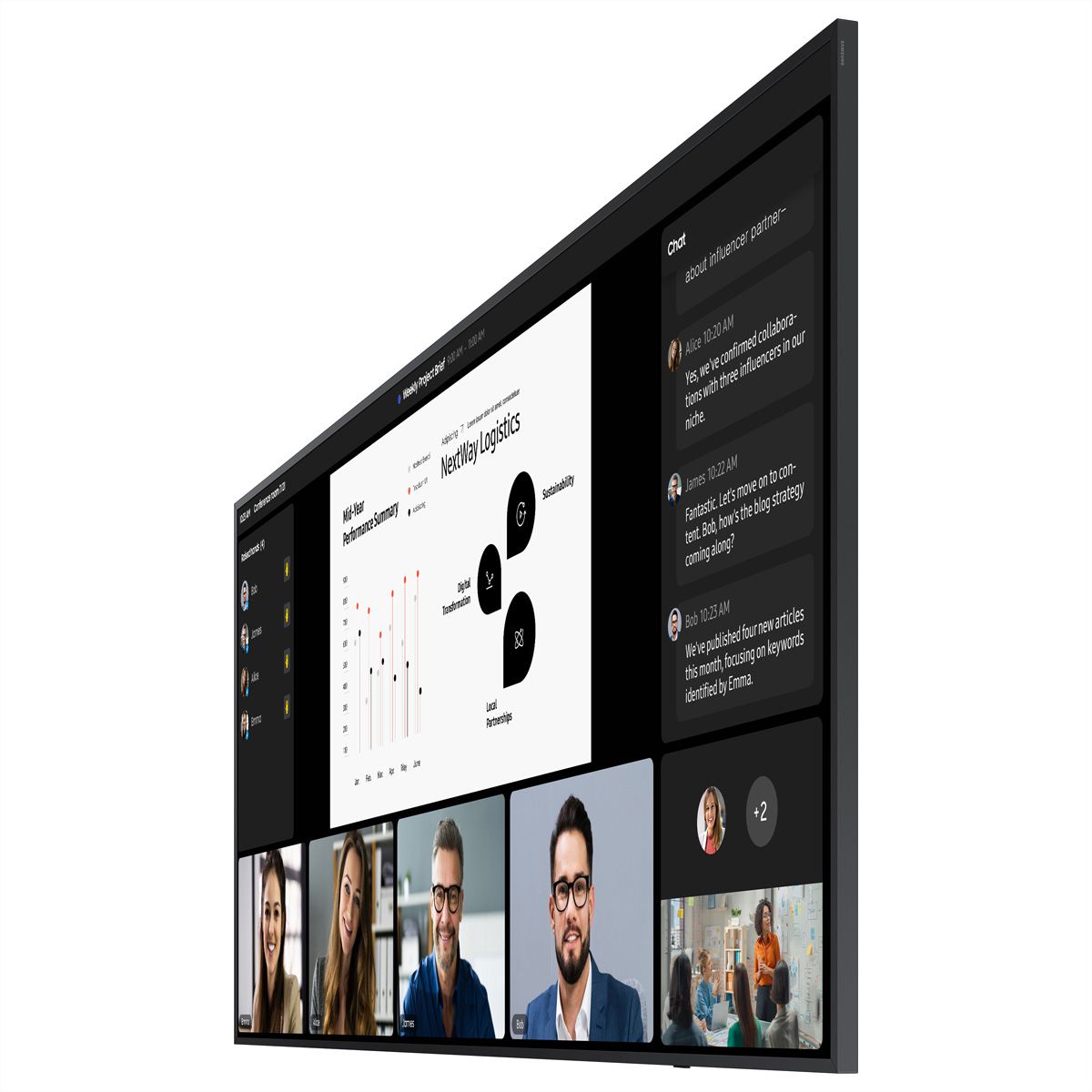Samsung Digital Signage Display QP105DX, 105", UHD, 21:9