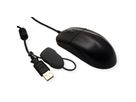 SEAL SHIELD Silver Storm STM042, Souris USB noire étanche et antimicrobienne
