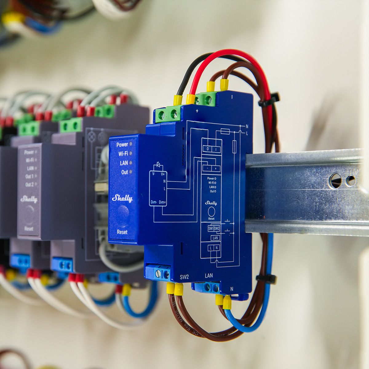 Shelly DimmaktorPro Dimmer 0/1-10V PM