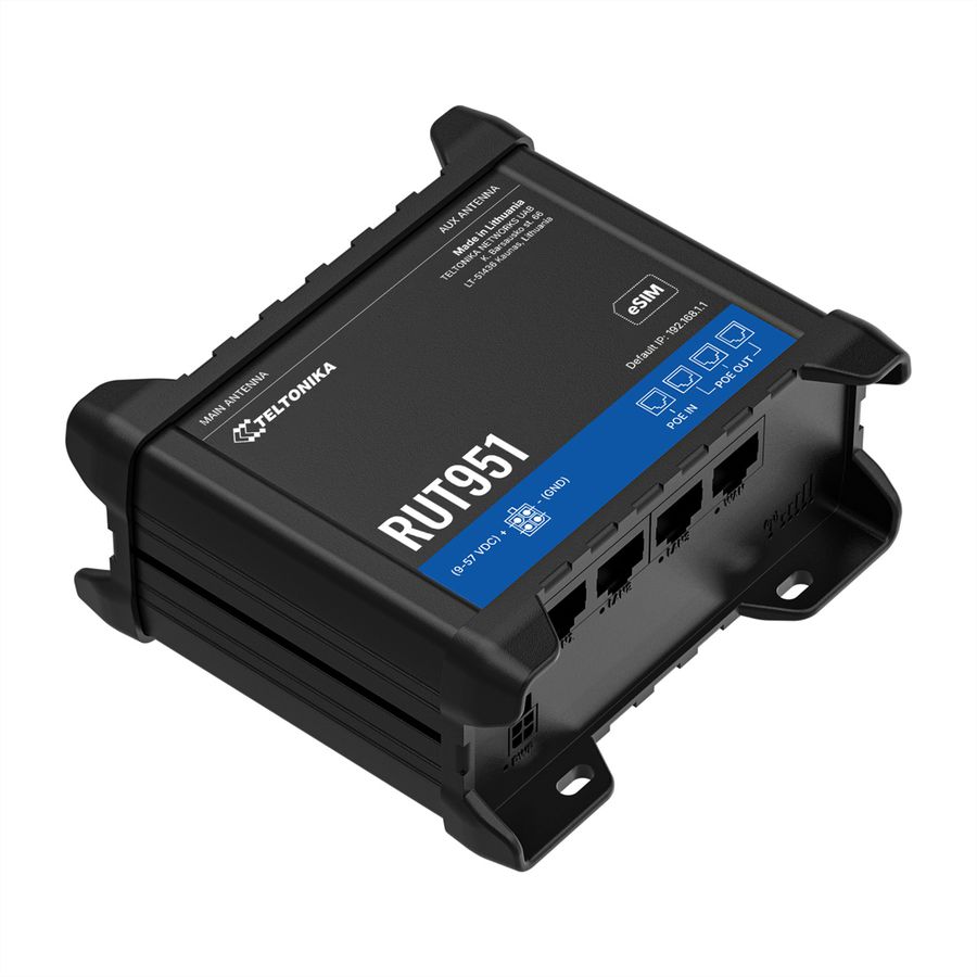 TELTONIKA RUT951 LTE/4G Router eSIM