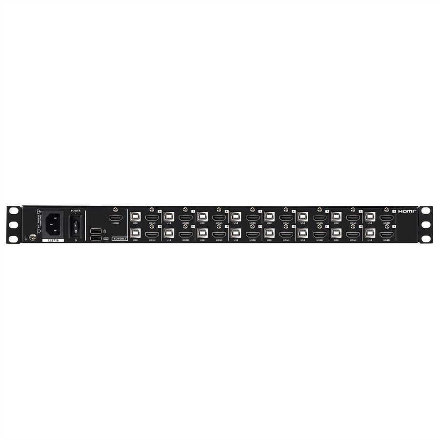 ATEN CL3716NX GB 16-Port USB HDMI LCD KVM Konsole, UK-Layout