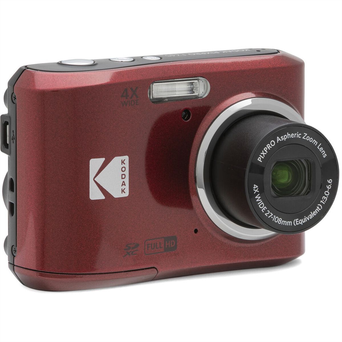Appareil photo numérique Kodak, Pixpro FZ45RD, 16MP, 1080p Full HD Video