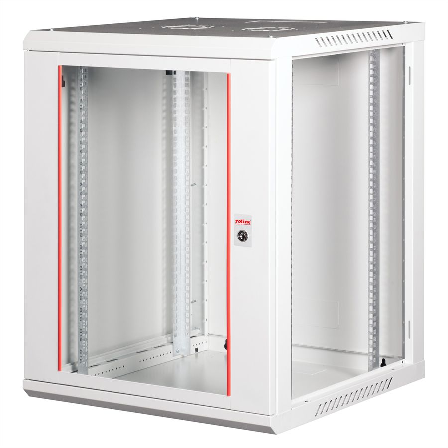 ROLINE 19-Zoll Wandgehäuse Basic Plus 15HE, 600x600 BxT grau