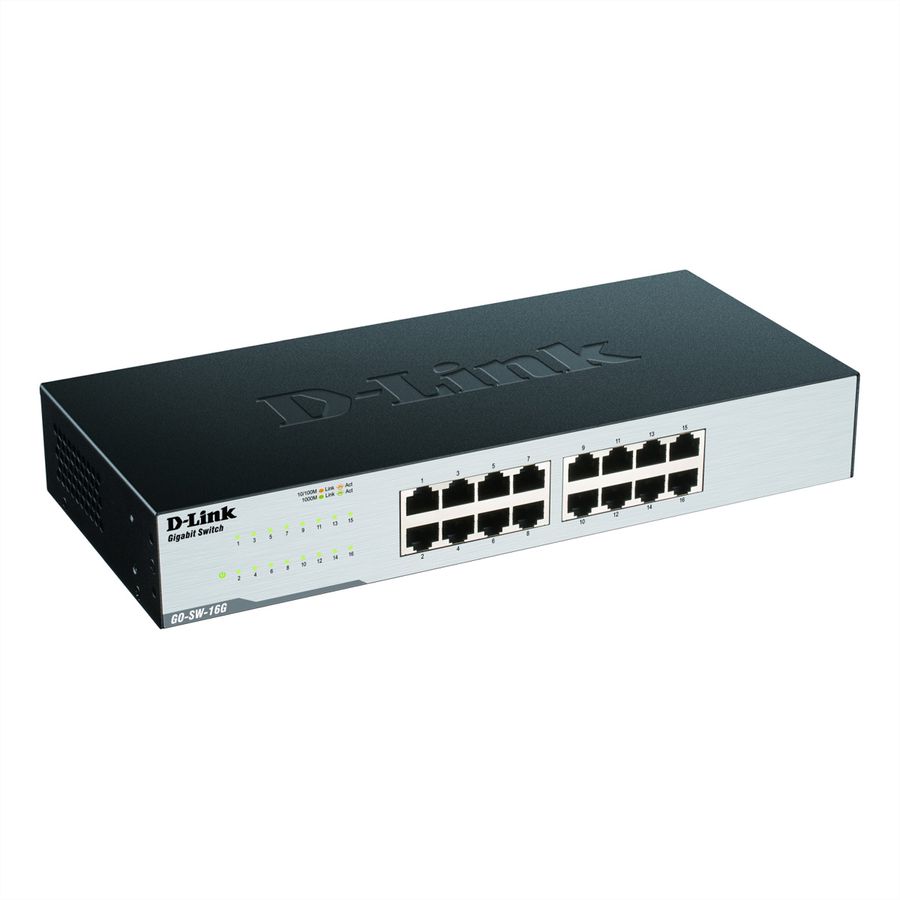 D-Link GO-SW-16G Gigabit Ethernet Switch