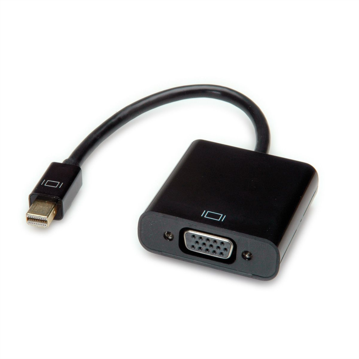 VALUE Adaptateur Mini DisplayPort-VGA, MiniDP M - VGA F