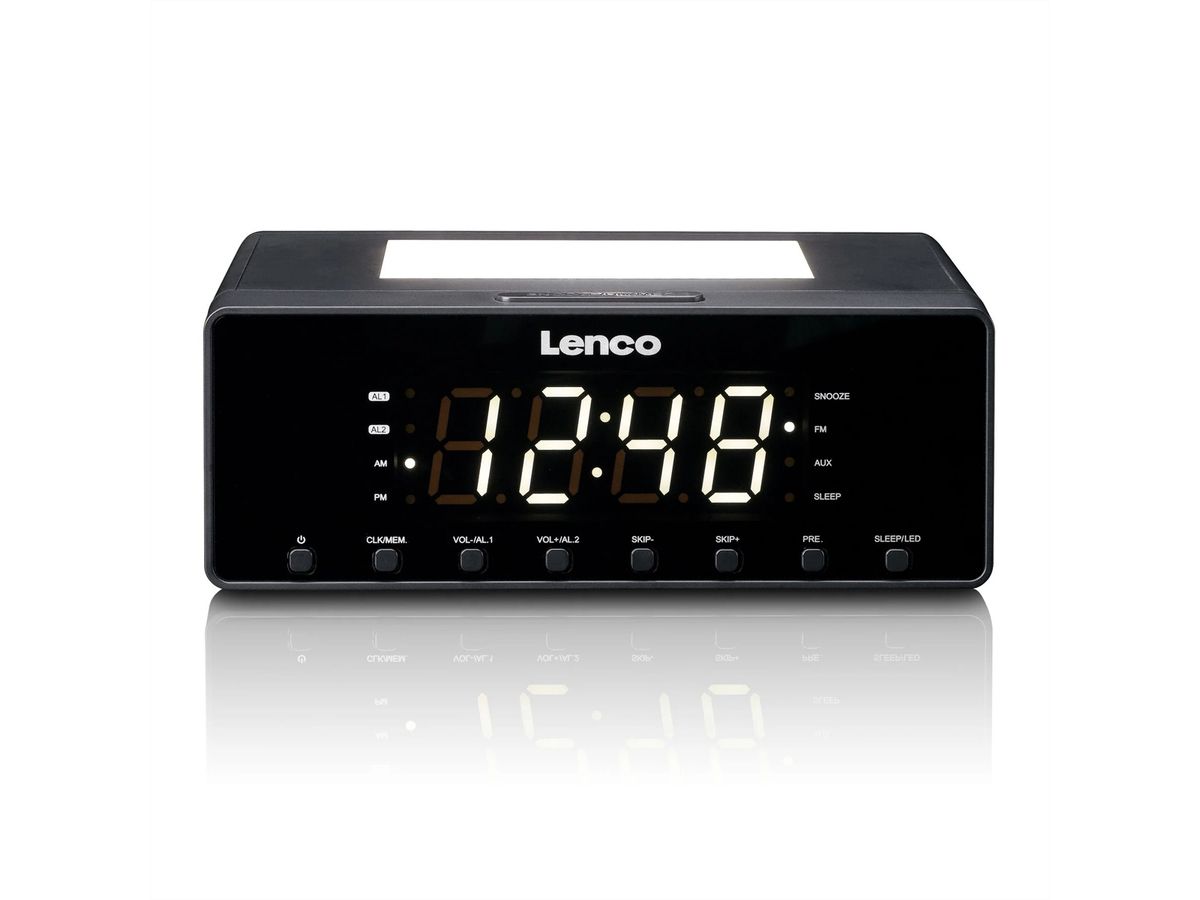 Lenco Radio Wecker CR-540BK