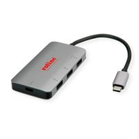 ROLINE Hub USB 3.2 Gen 1, 3 ports, prise type C (PD+Data)