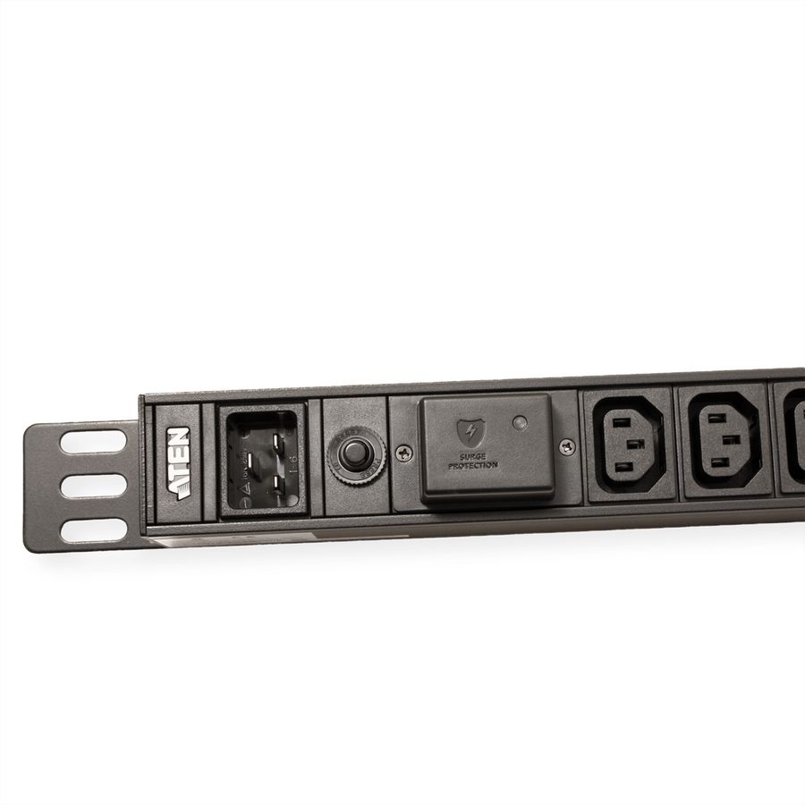 ATEN PE0216SG PDU de base 0U 16A avec protection contre les surtensions, 16 ports