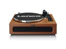 Platine vinyle Lenco LS-430, Marron