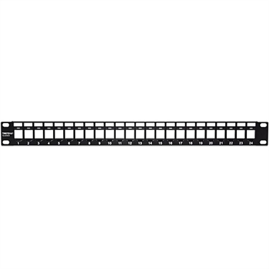 TRENDnet TC-KP24 Patch Panel, 24-Port Blank Keystone 1U