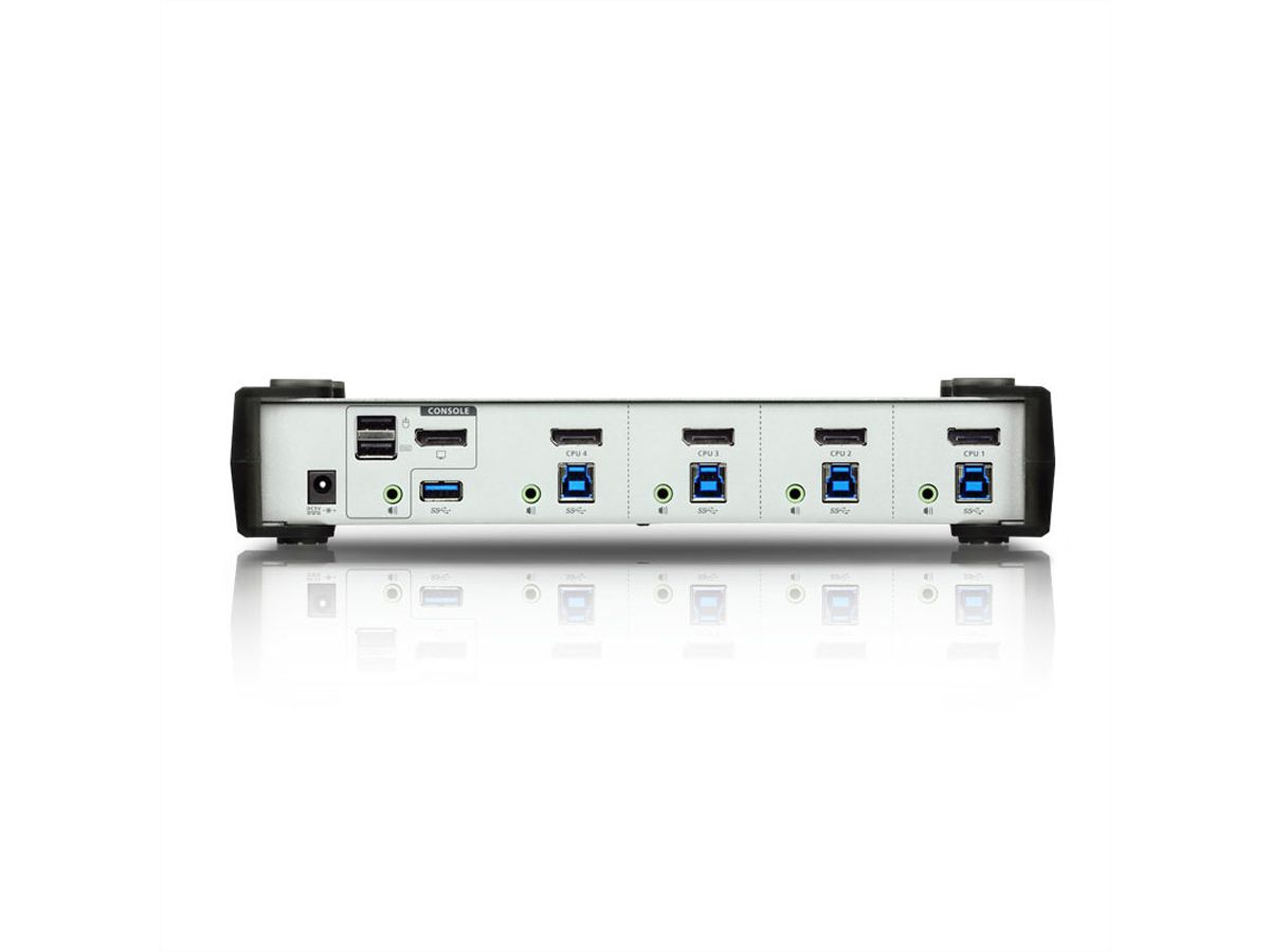 ATEN CS1914 Commutateur KVMP DisplayPort 4 ports USB 3.0