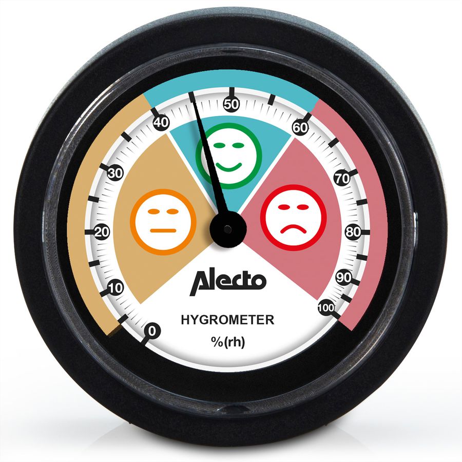 Alecto Hygrometer WS-05, Schwarz