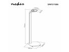 Nedis Lautsprecherständer für Sonos One / One SL / PLAY:1, Ständer, 10 kg, Kabelmanagement