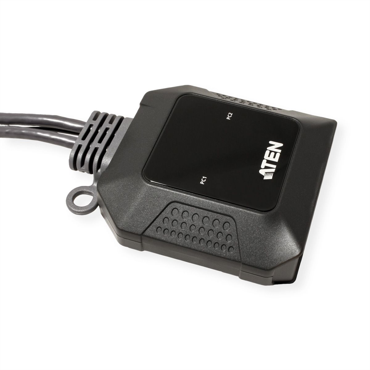 ATEN US3312 Commutateur KVM DisplayPort 4K 2 ports USB-C avec sélecteur de port à distance