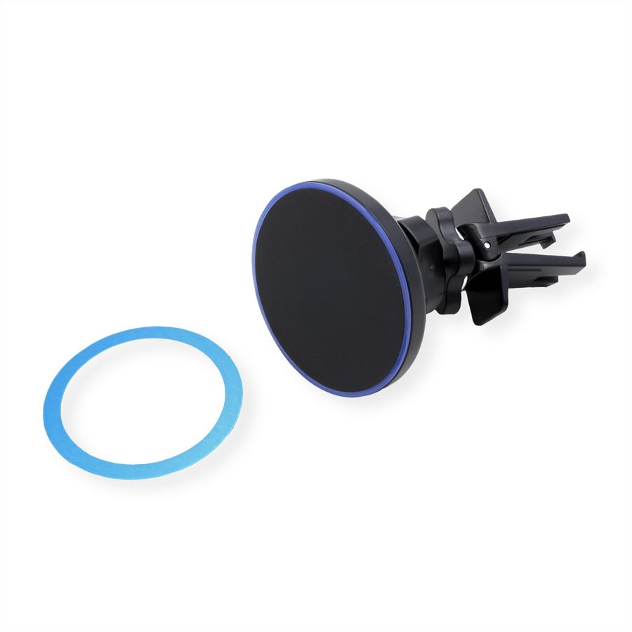 ROLINE Chargeur sans fil (15W) et support pour smartphone de voiture, induction