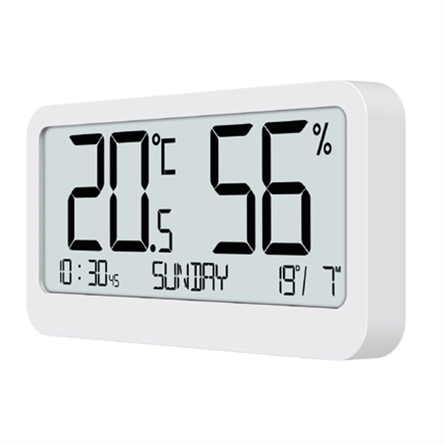 Technoline Thermo-Hygrometer WS 9455, Date et jour de la semaine, temp. + air