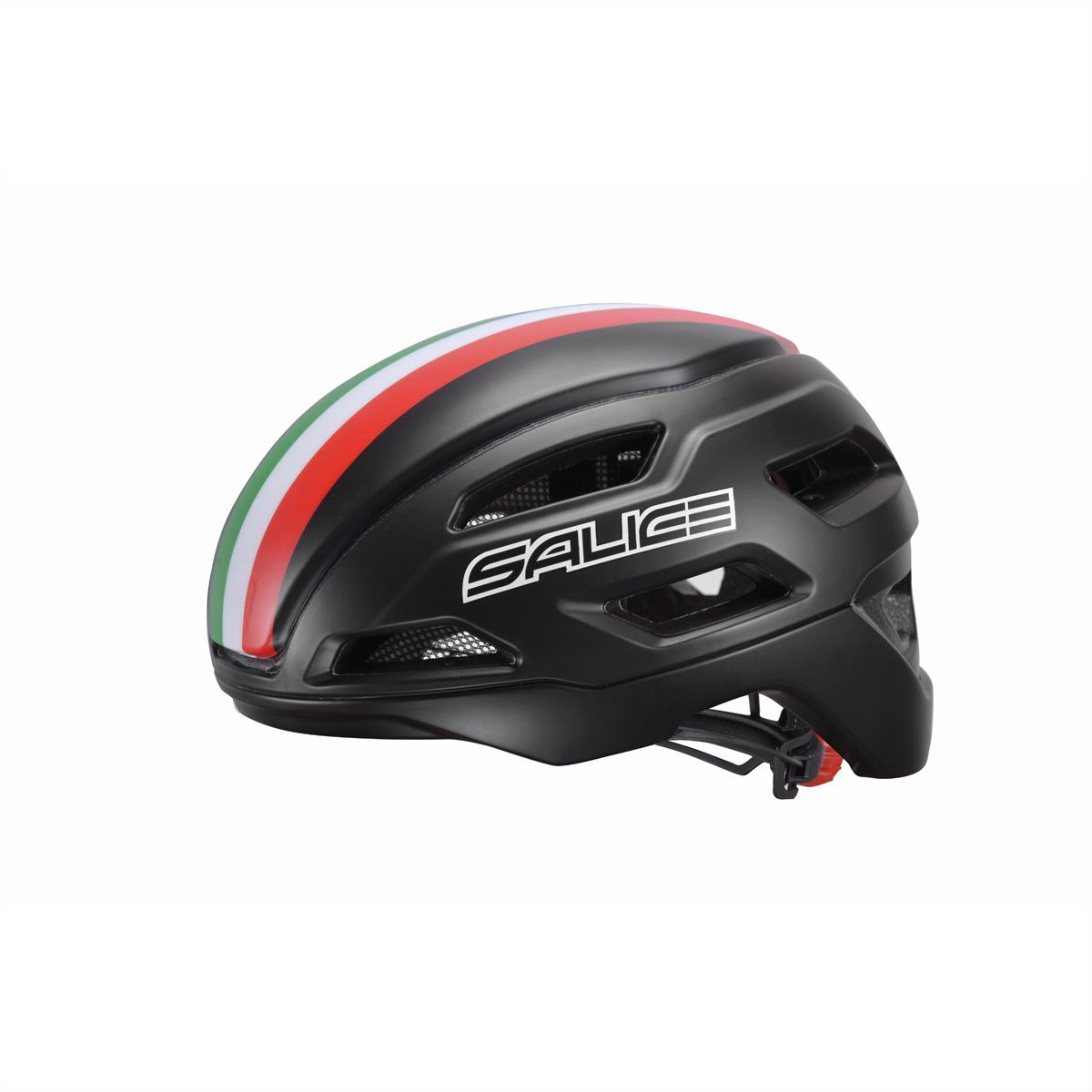 Salice Occhiali Velohelm Stelvio, M-L 54-60, Black ITA
