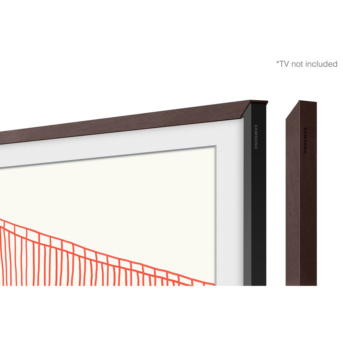Samsung The Frame Wechselrahmen braun, 65" 2026
