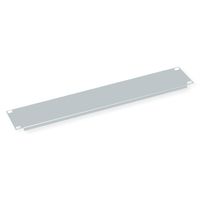 VALUE 19-Zoll-Blindplatte 2 HE, grau