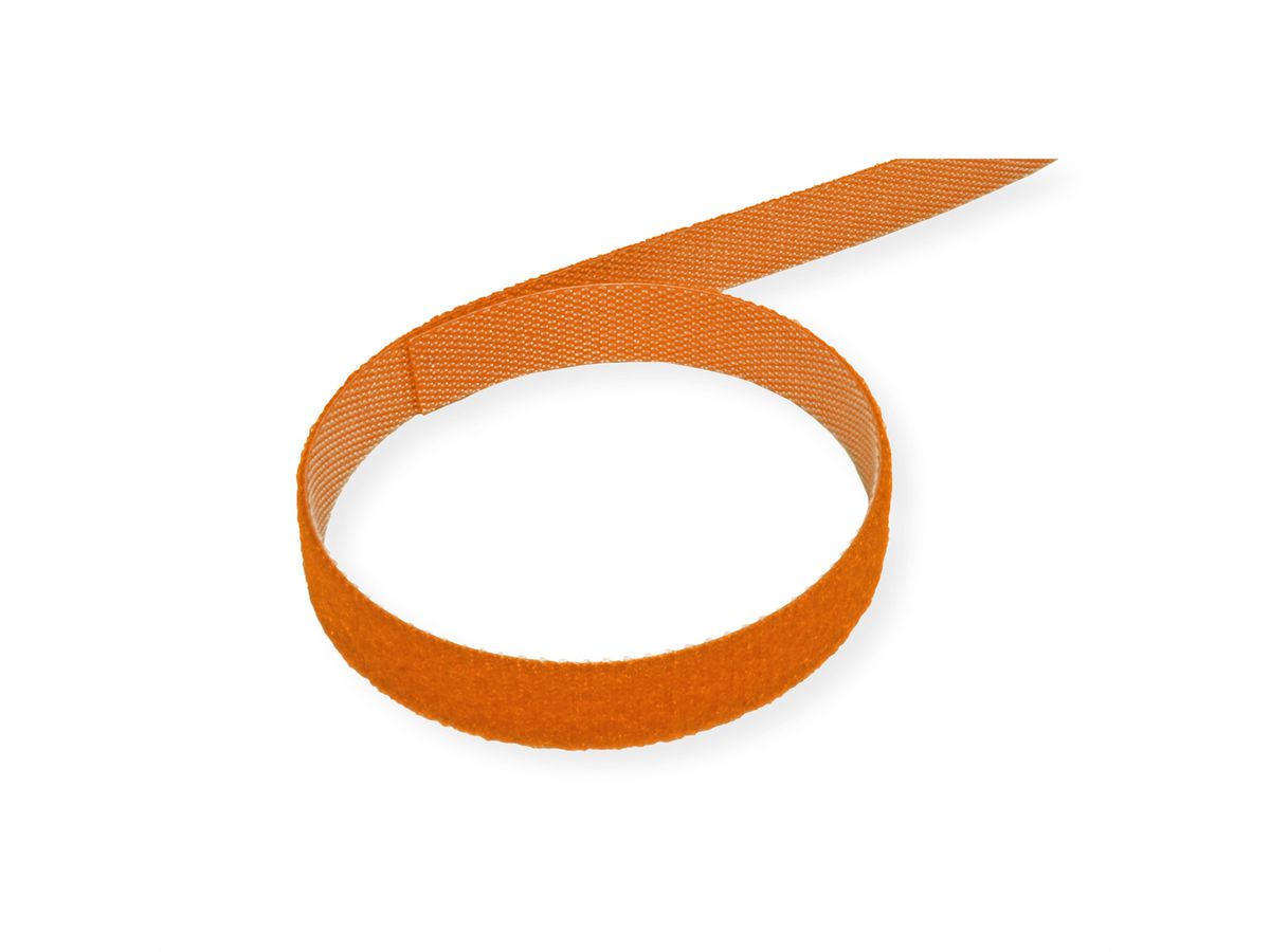 VELCRO® One Wrap® Bande 10 mm, orange, 25 m