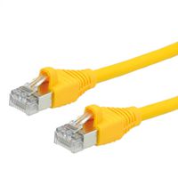 Cordon DÄTWYLER Cat.6/7 CU S/STP 4x2x AWG26, 1,2 GHz, jaune, 40 m