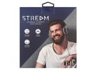 T'nB STREAM Kopfhörer, mit Kabel, blau, faltbar, 20-20000 HZ, 3.5mm Jack