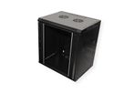 VALUE Armoire murale 12 UH (HxLxP) 634x570x450mm , noir