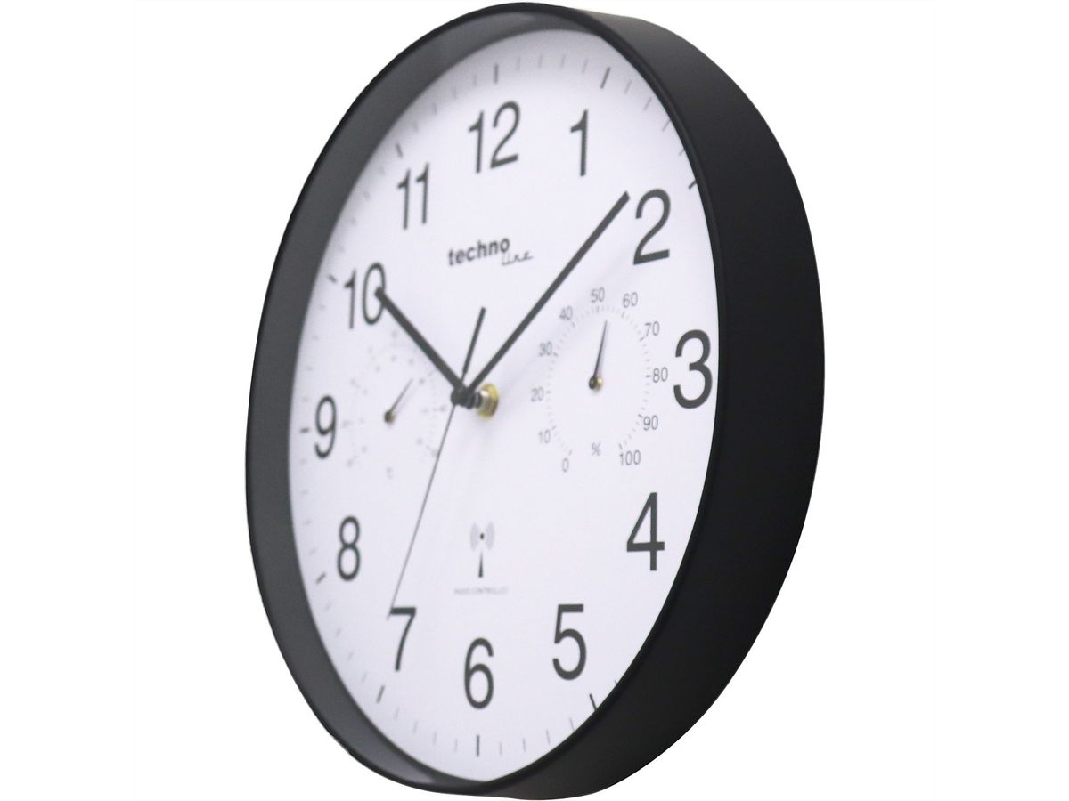 Technoline Funk Wanduhr analog WT 8945