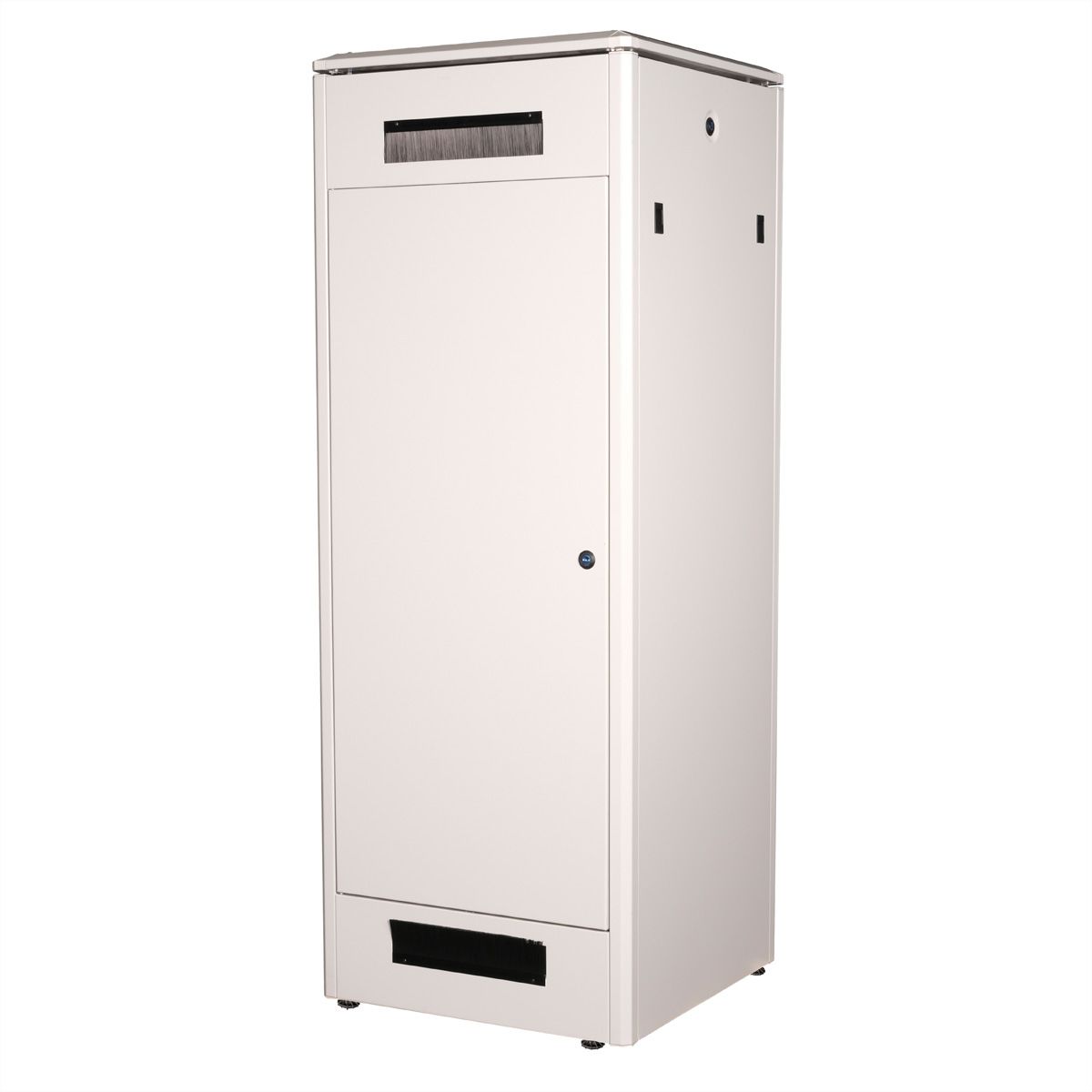 ROLINE 19-Zoll Netzwerkschrank Pro 32 HE, 600x600 BxT Glastür grau